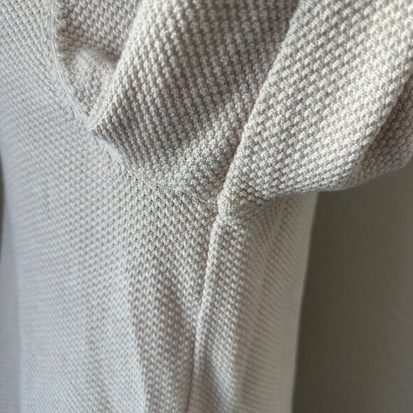 Lululemon Womens Cream Textured Knit Crewneck Sweater Pullover Long Sleeve XS - Picture 6 of 9